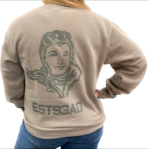 EST93AD Crewneck - Pigment Cement
